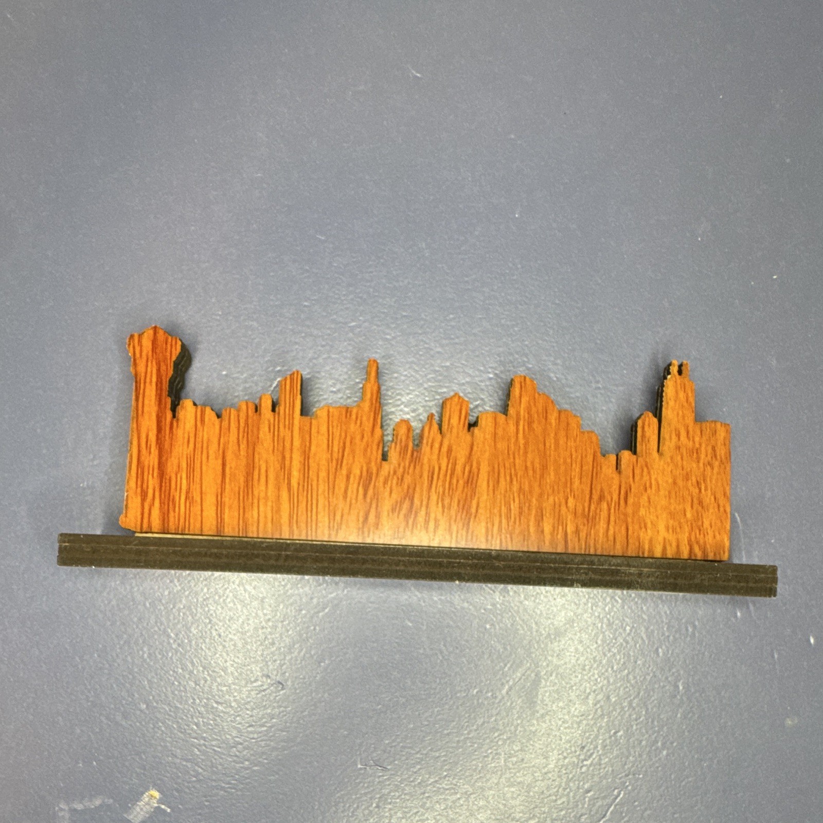 Chicago Skyline Souvenir Decorative Piece with Chicago Sign, Illinois