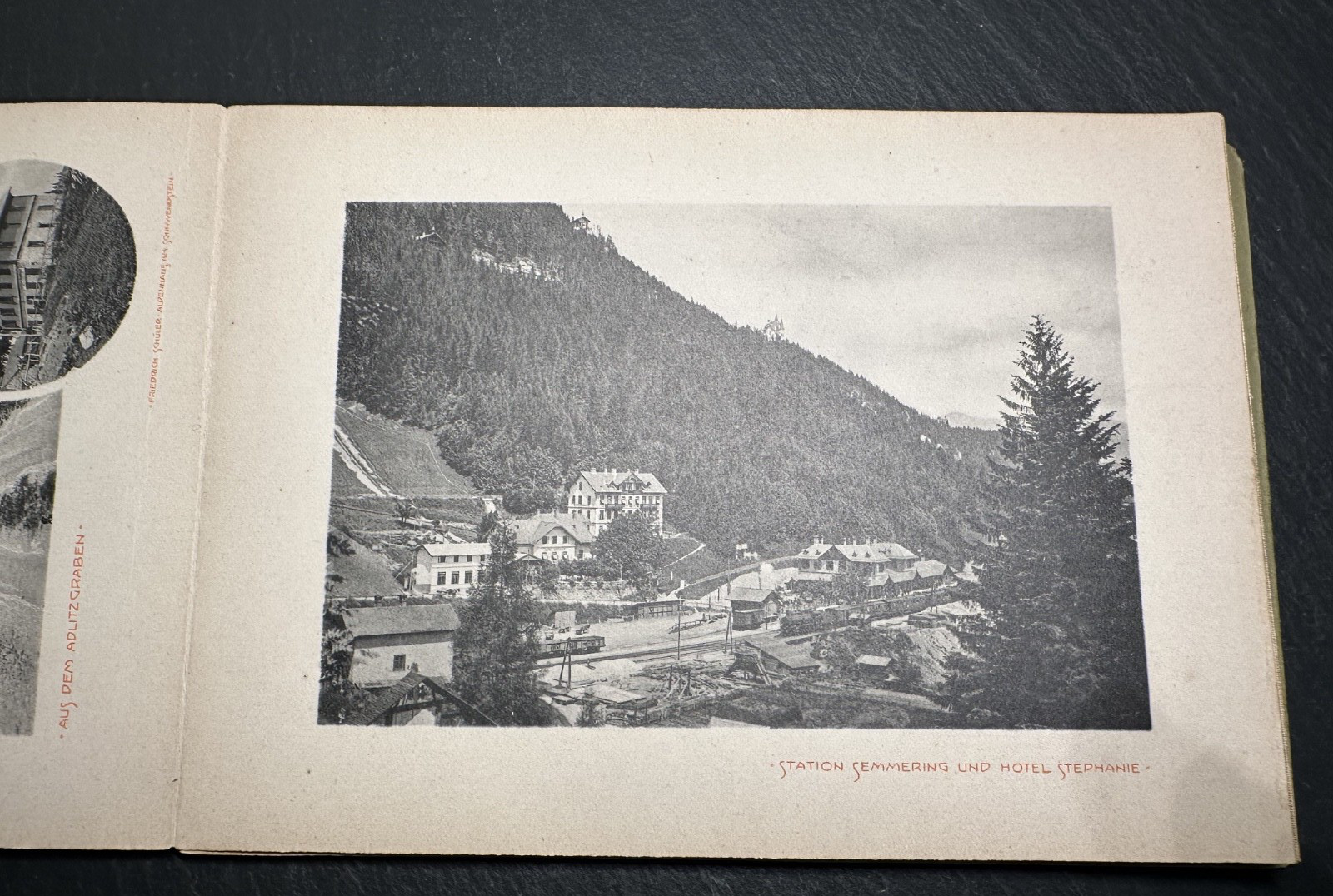 ERINNERUNG AN DER SEMMERING MEMORY OF THE SEMMERING, AUSTRIA IMAGE BOOK H362