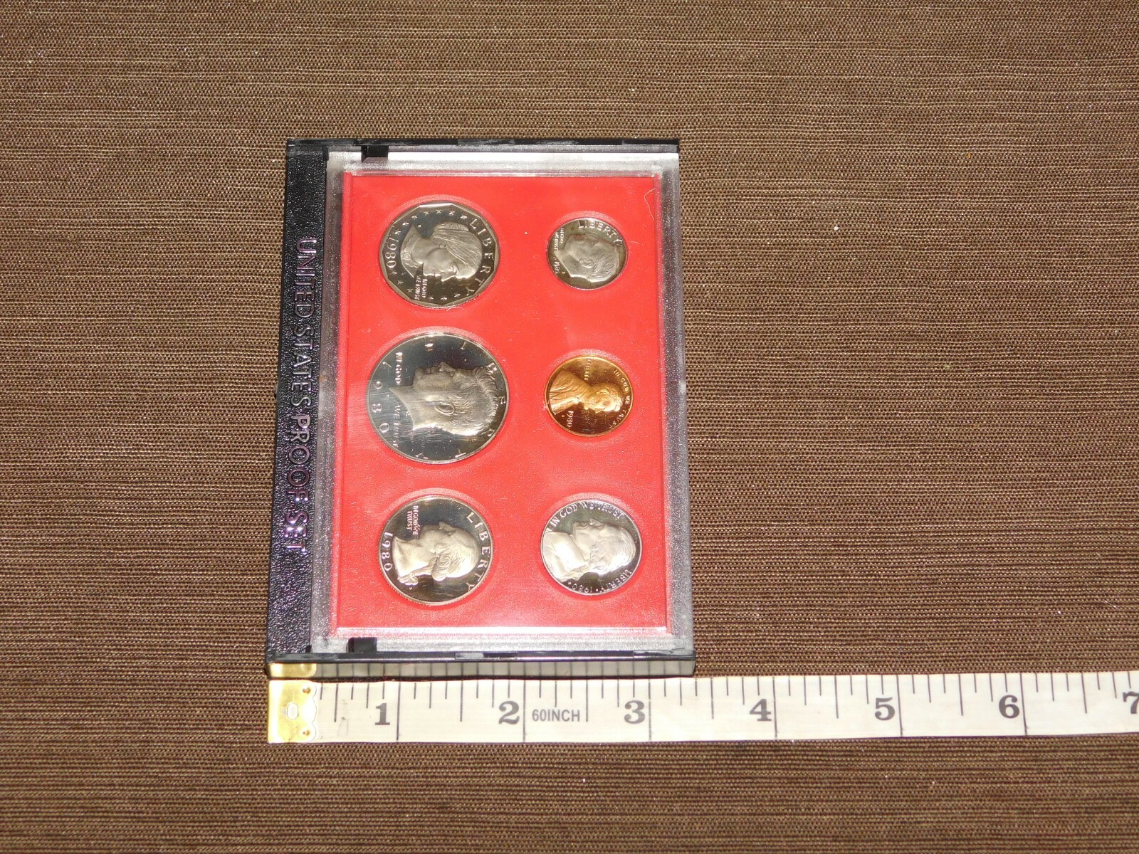 VINTAGE US MINT 1980-S UNITED STATES PROOF SET in GOVERNMENT PACKAGING