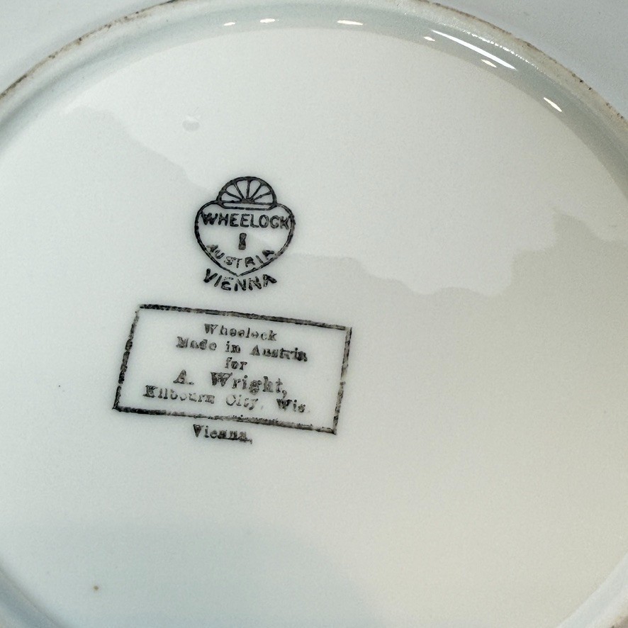 KILBOURN CITY Dells Landing Boat WI WISCONSIN Souvenir China TRINKET DISH
