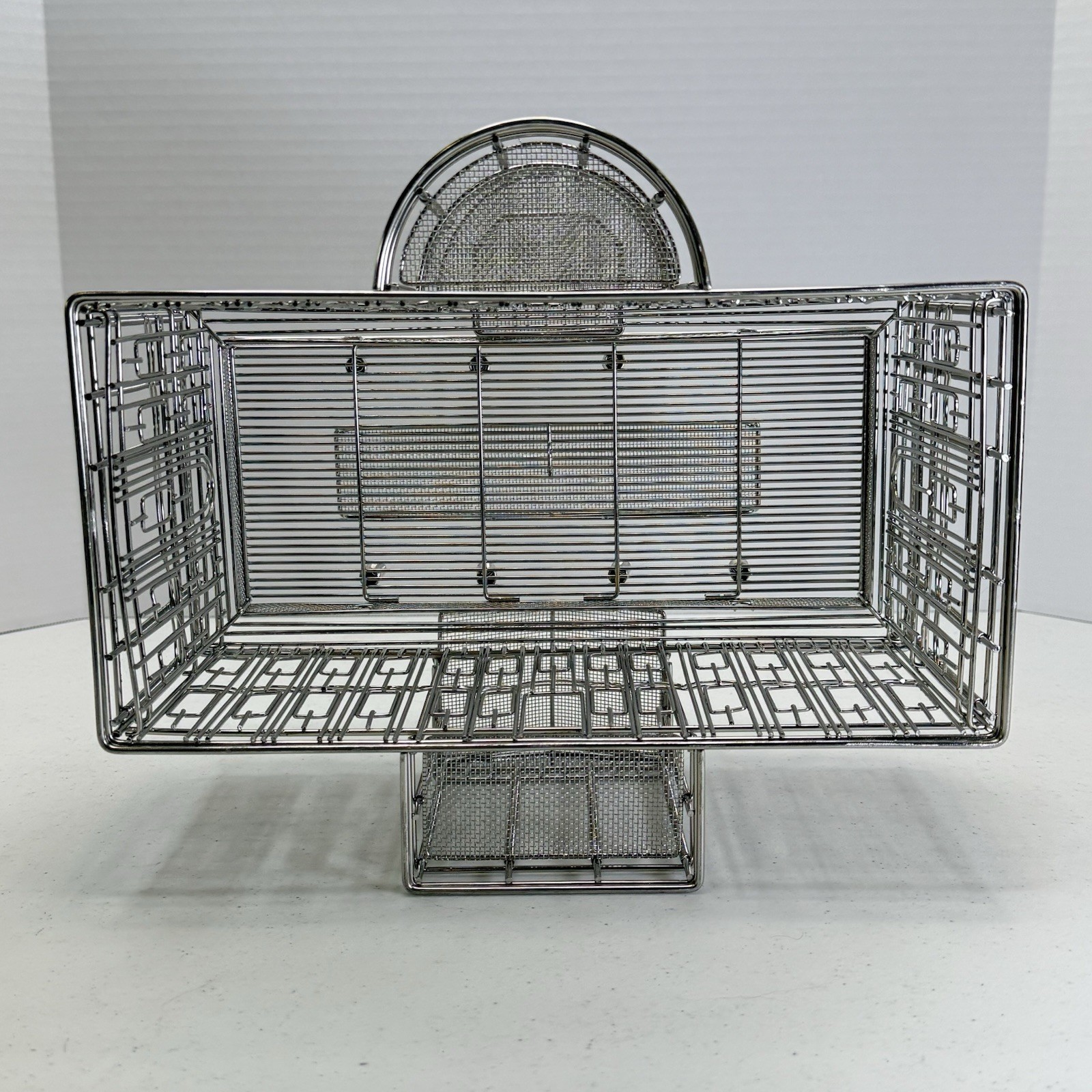 White House Steel Wire Model Replica – Executive Desk Display – 12” Wide