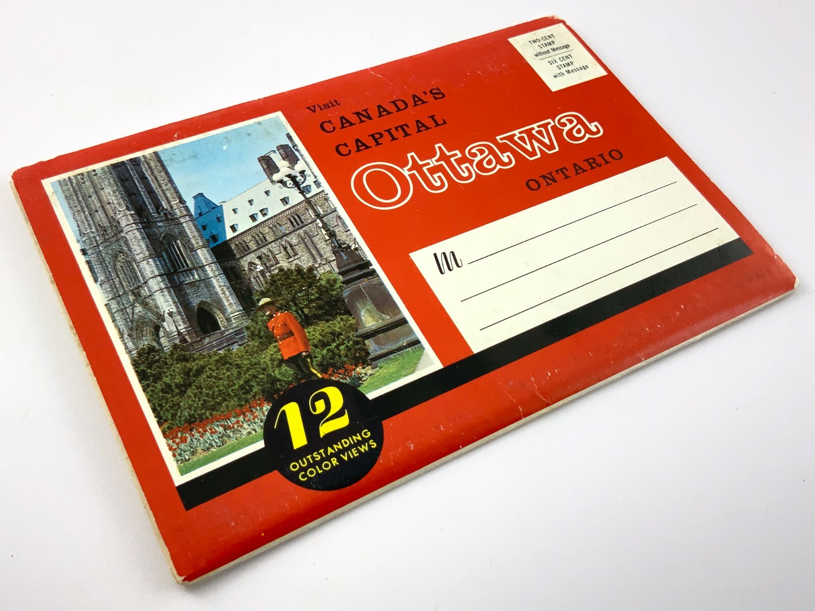 Ottawa Ontario Capital Souvenir Folder Printed Lithograph Post Cards 708C