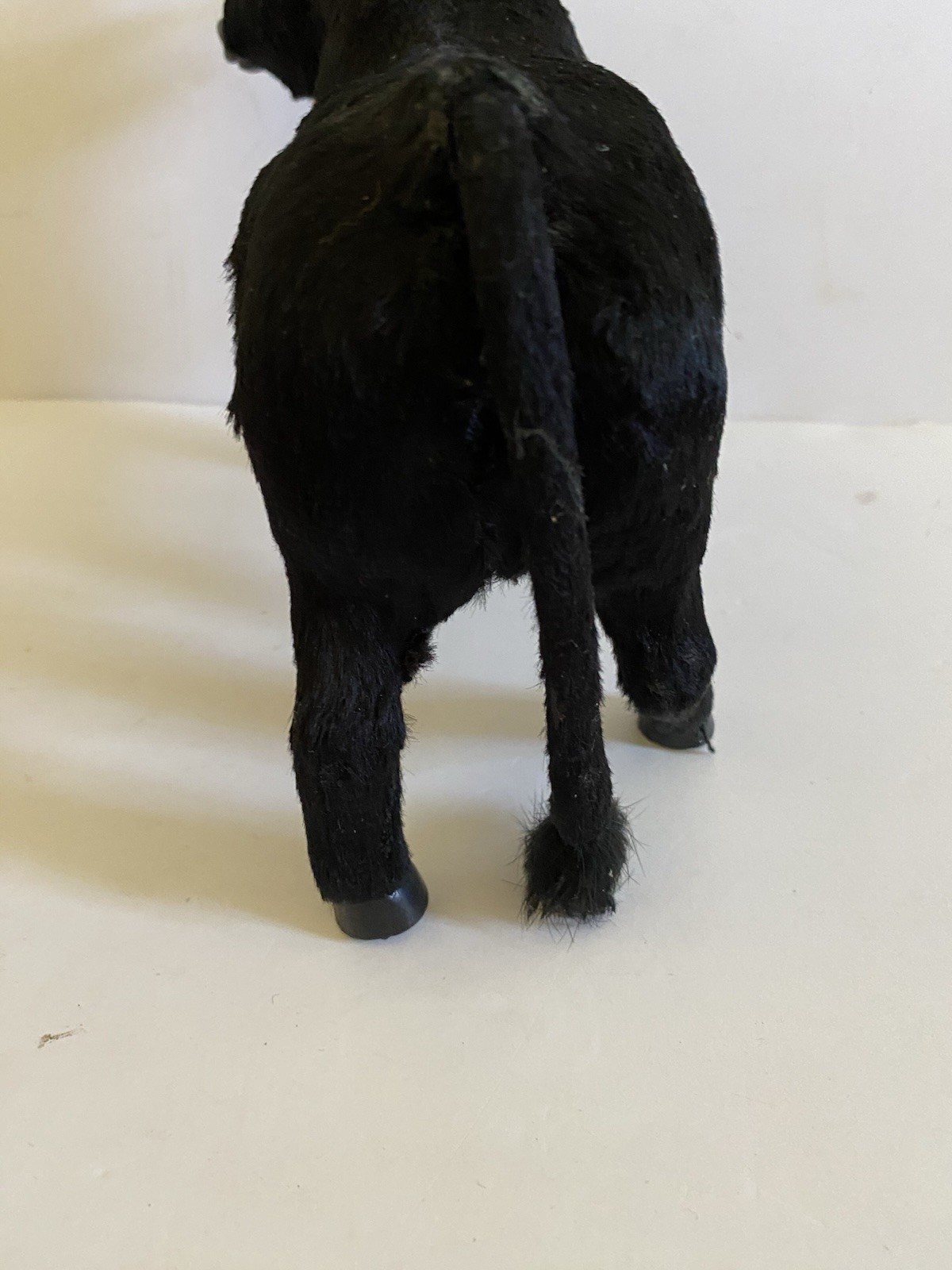 Bull Figurine Plush Black Made in Spain Spanish Souvenir – 6″ Tall, 9” Long