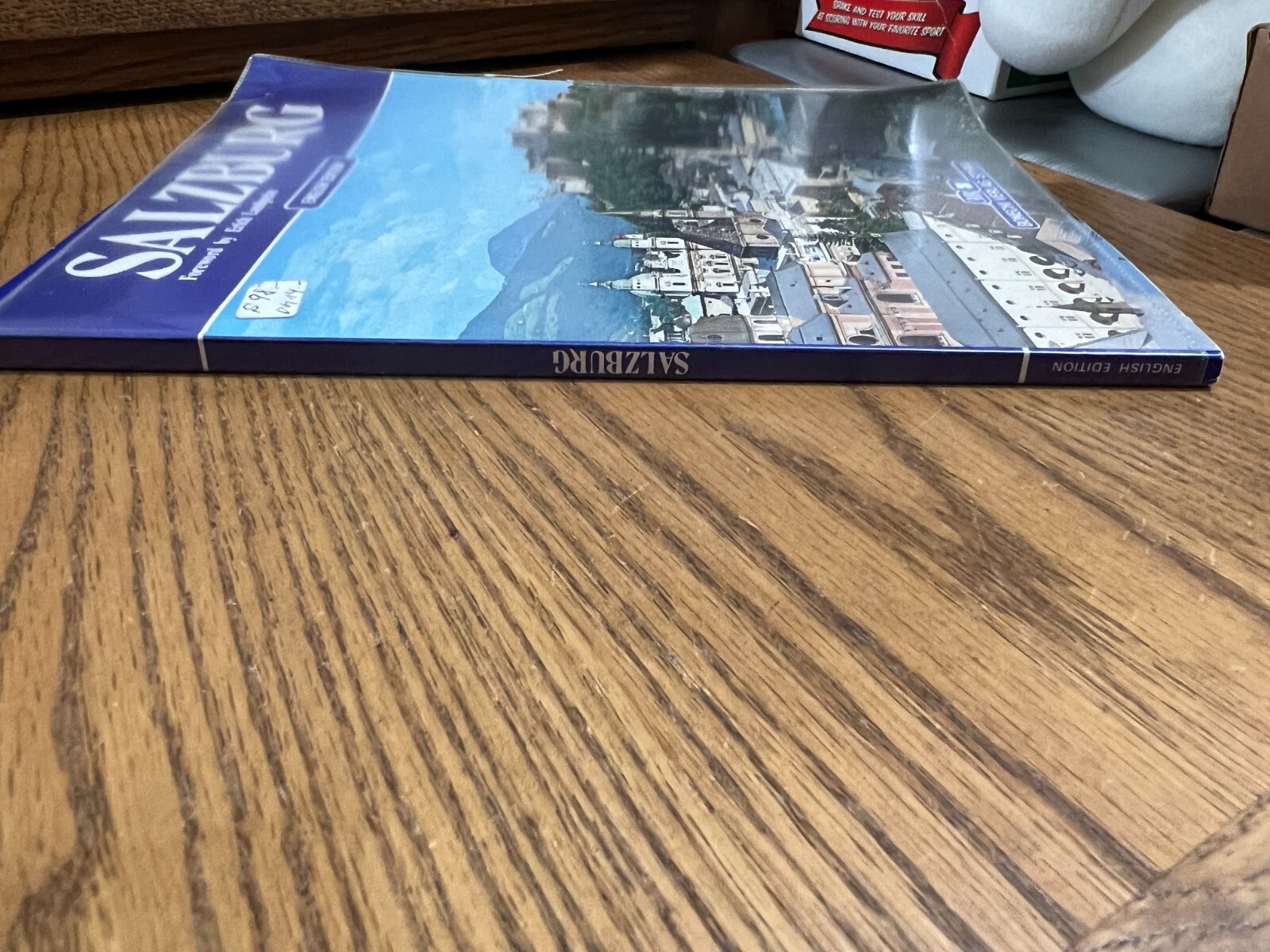 Vintage 1979 Souvenir Travel Guide English Edition Salzburg