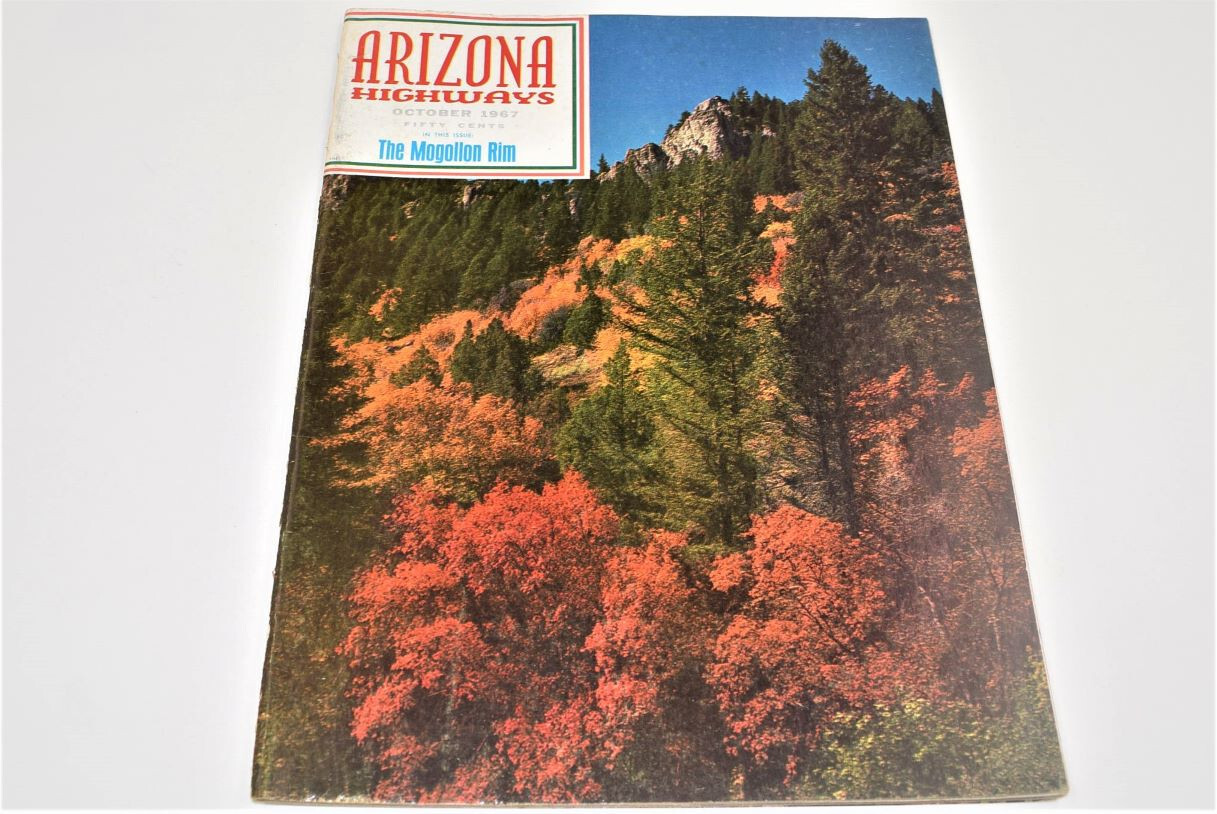 Vintage Arizona Highways Magazine (Lot of 8 Issues) Year Circulated (1967)