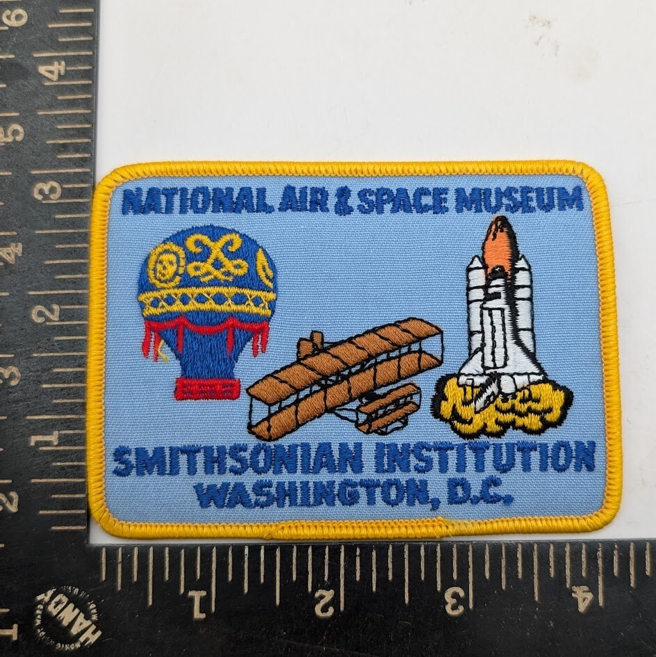 National Air & Space Museum Washington DC Smithsonian Institution Flight Patch