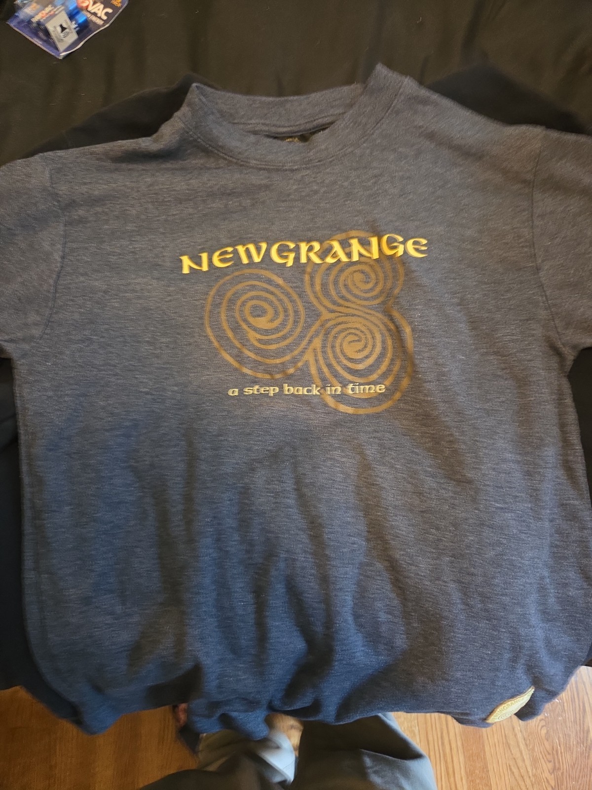 Newgrange Ireland Dark Blue Unisex T Shirt XS