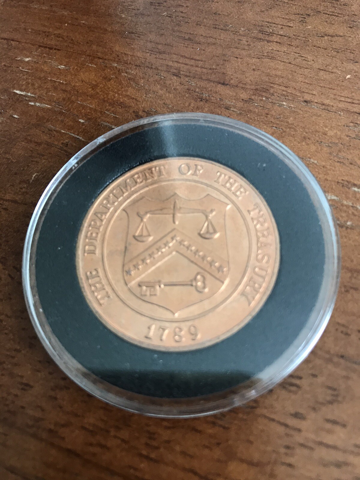 The Department of the Treasury 1789, United States Mint, Denver, CO, Coin