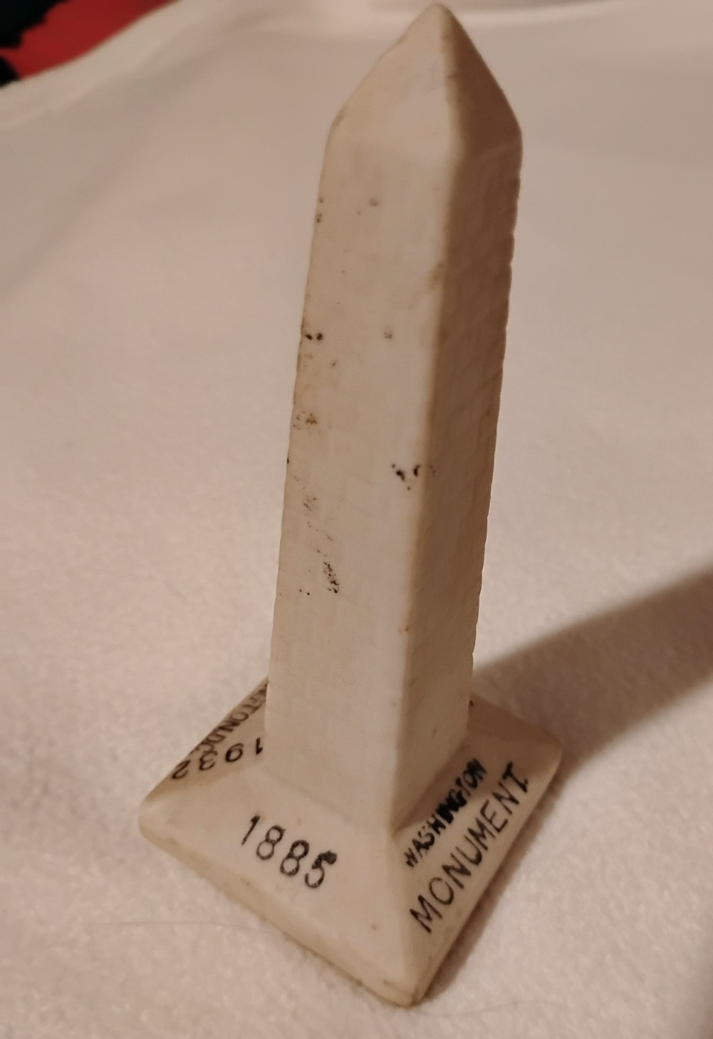 VINTAGE 1932 BISQUE GEORGE WASHINGTON MONUMENT STATUE LIMITED RELEASE RARE DC