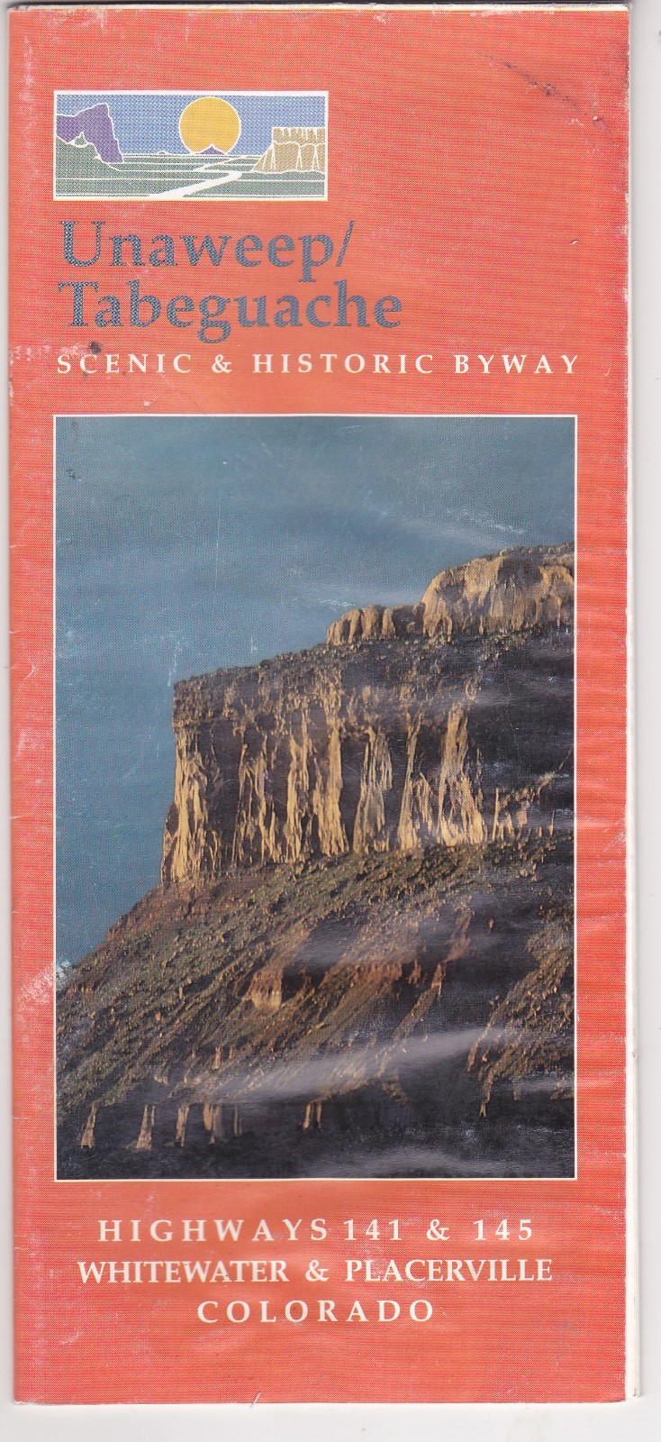 1990’s Unaweep Tabeguache Scenic & Historic Byway Colorado Brochure