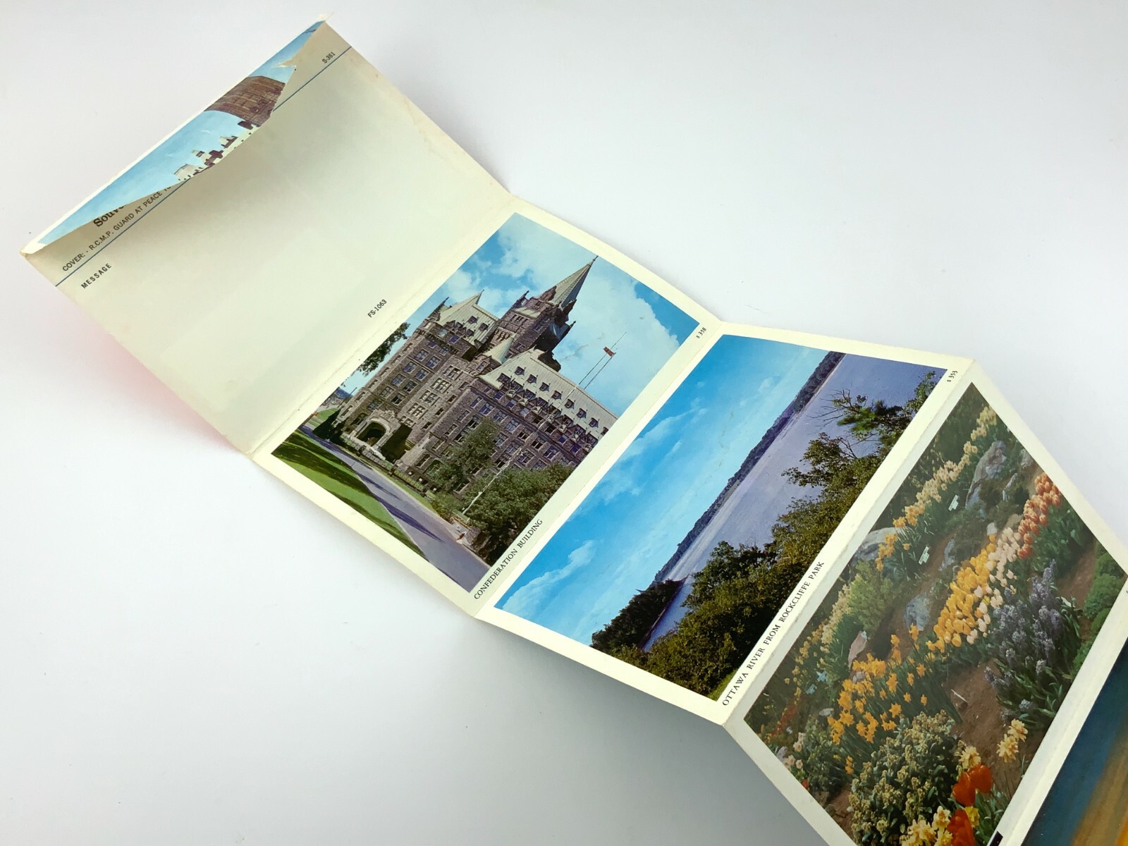 Ottawa Ontario Capital Souvenir Folder Printed Lithograph Post Cards 708C