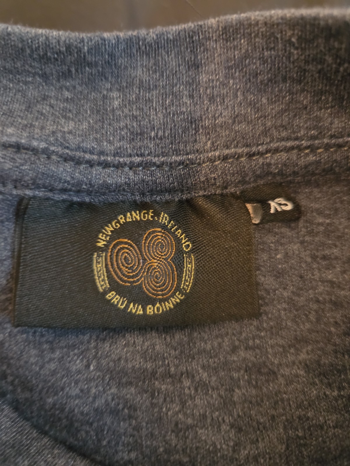 Newgrange Ireland Dark Blue Unisex T Shirt XS