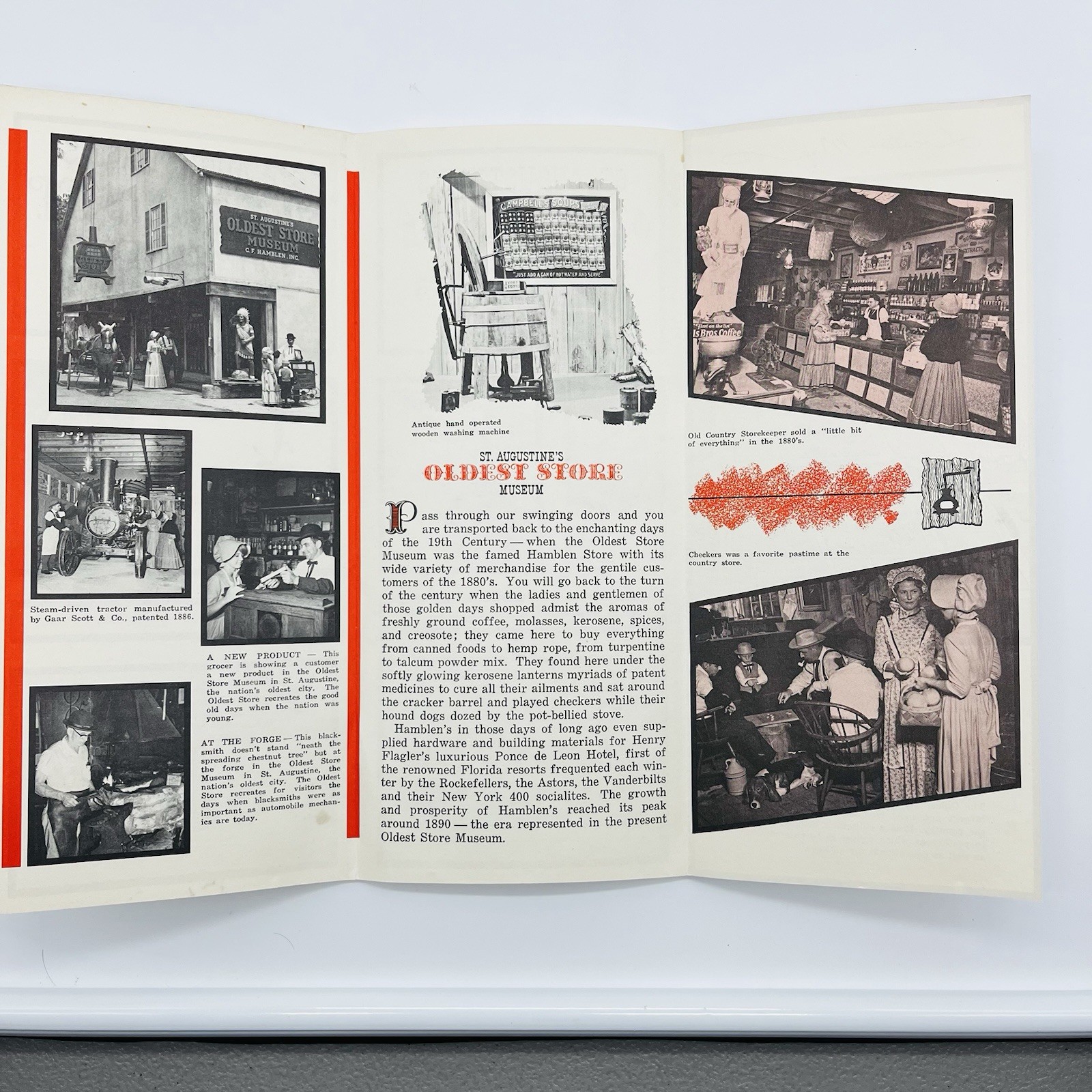 St Augustine’s Oldest Store Museum 1960s Brochure Florida Old General Store