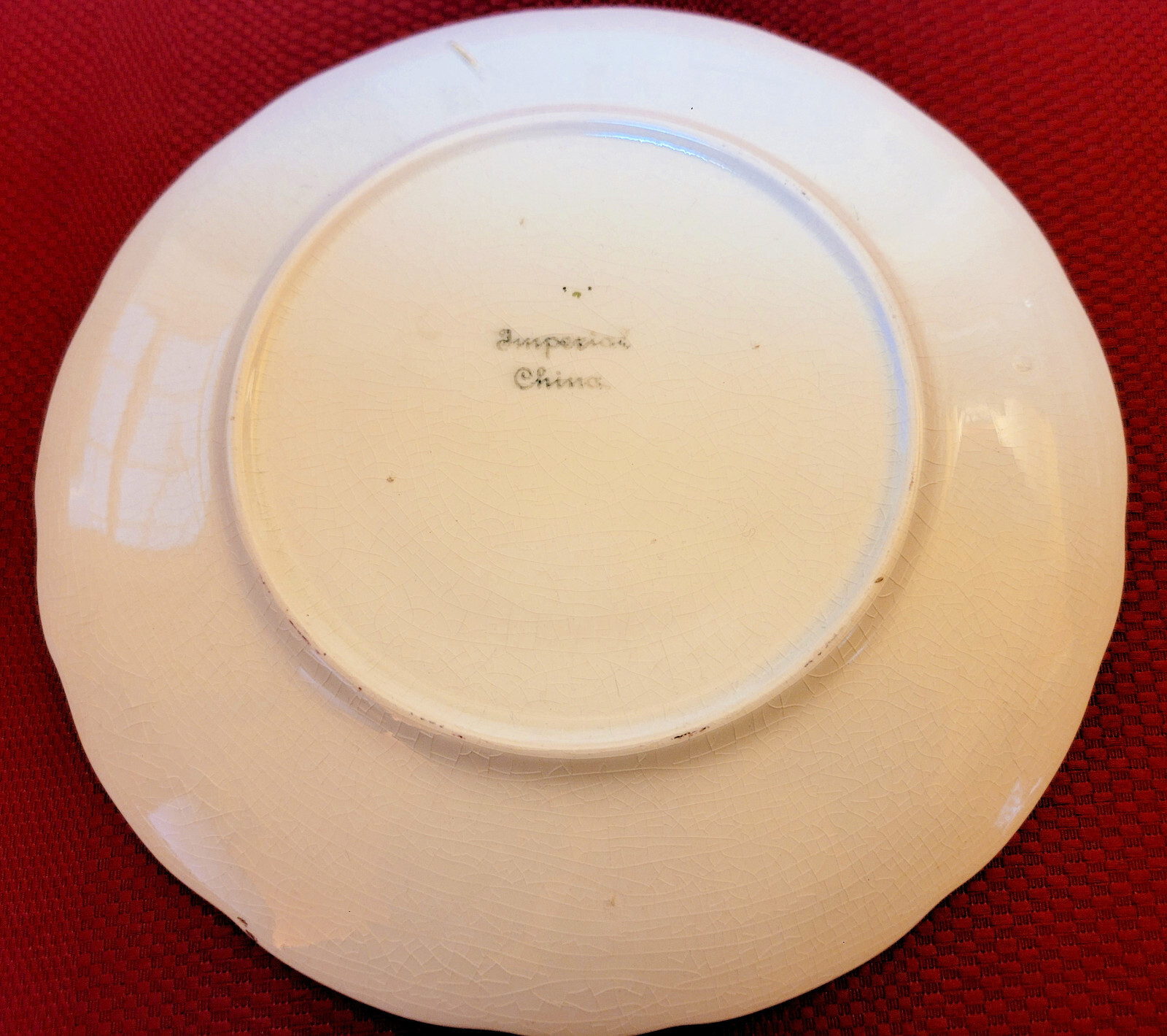 RARE 1909 *BUFFALO NY* Souvenir CALENDAR PLATE C.E. Brunner Groceries Provisions