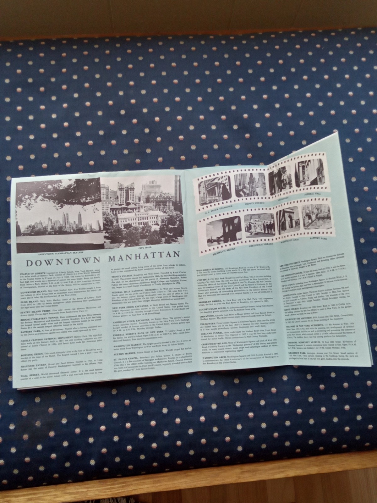 Vintage 1956 Visitors Guide To New York City Foldout Map – Excellent condition