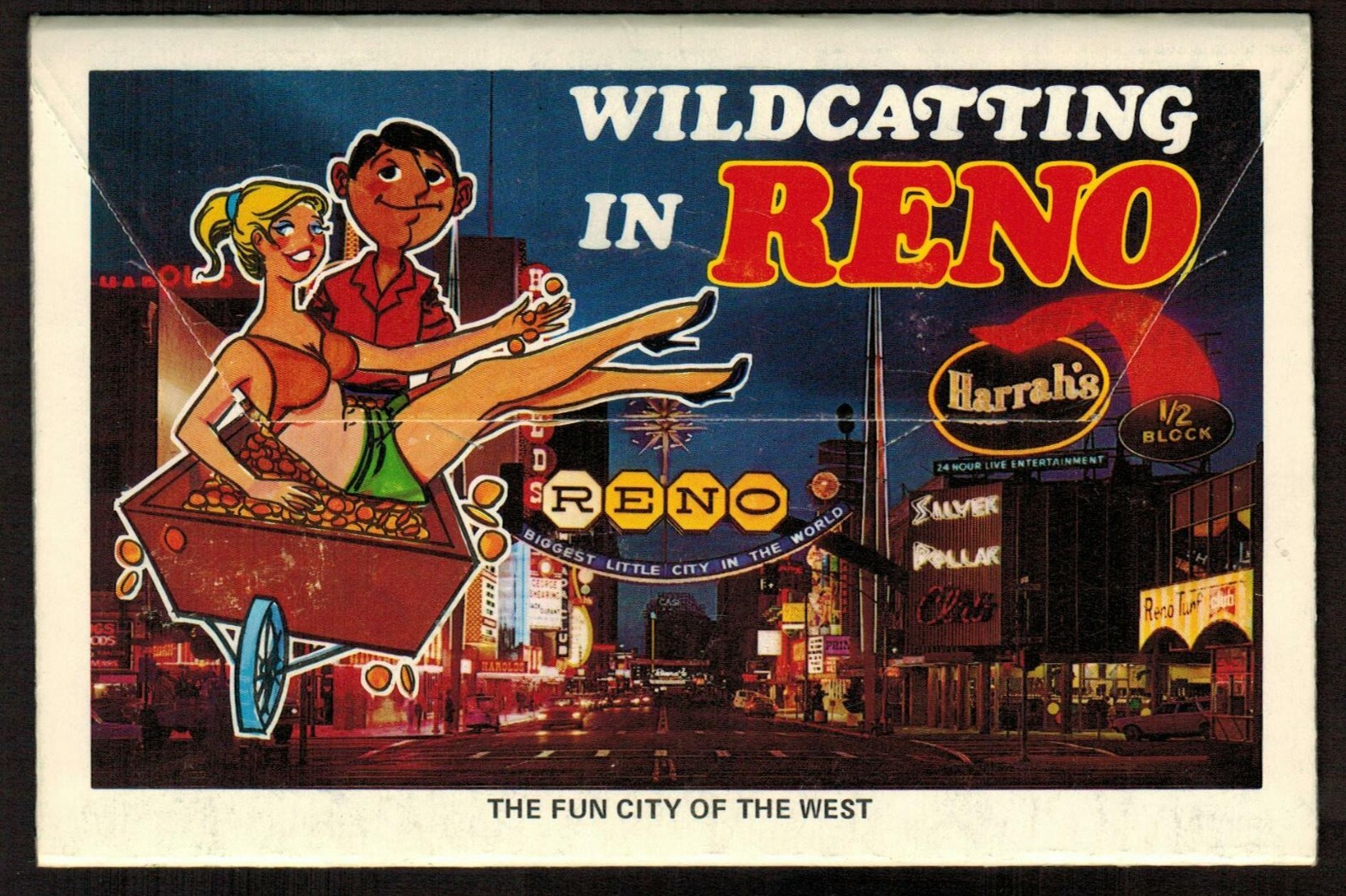Reno Nevada Souvenir Folder Circa 1976 Very Good Condition Unposted USA Seller