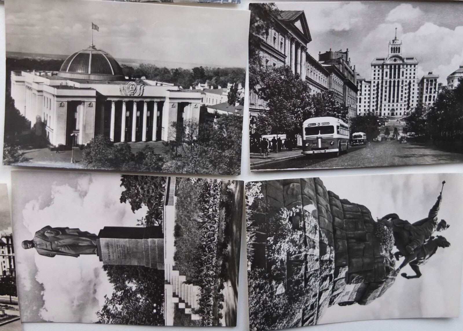 Kyiv Soviet Ukraine Photo Cards Set of 14, USSR 1963