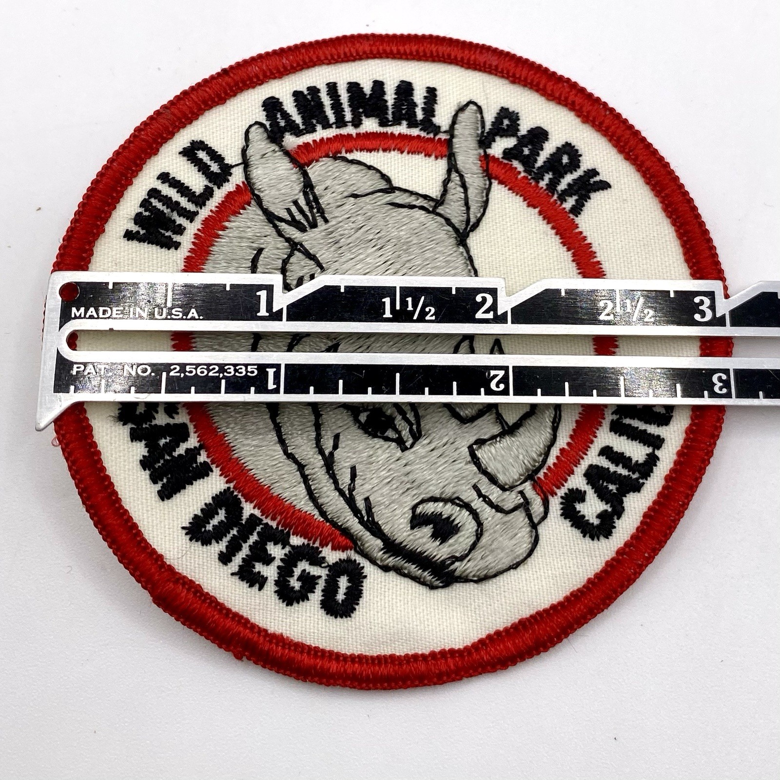 VTG WILD ANIMAL PARK San Diego CALIE Sew On Patch