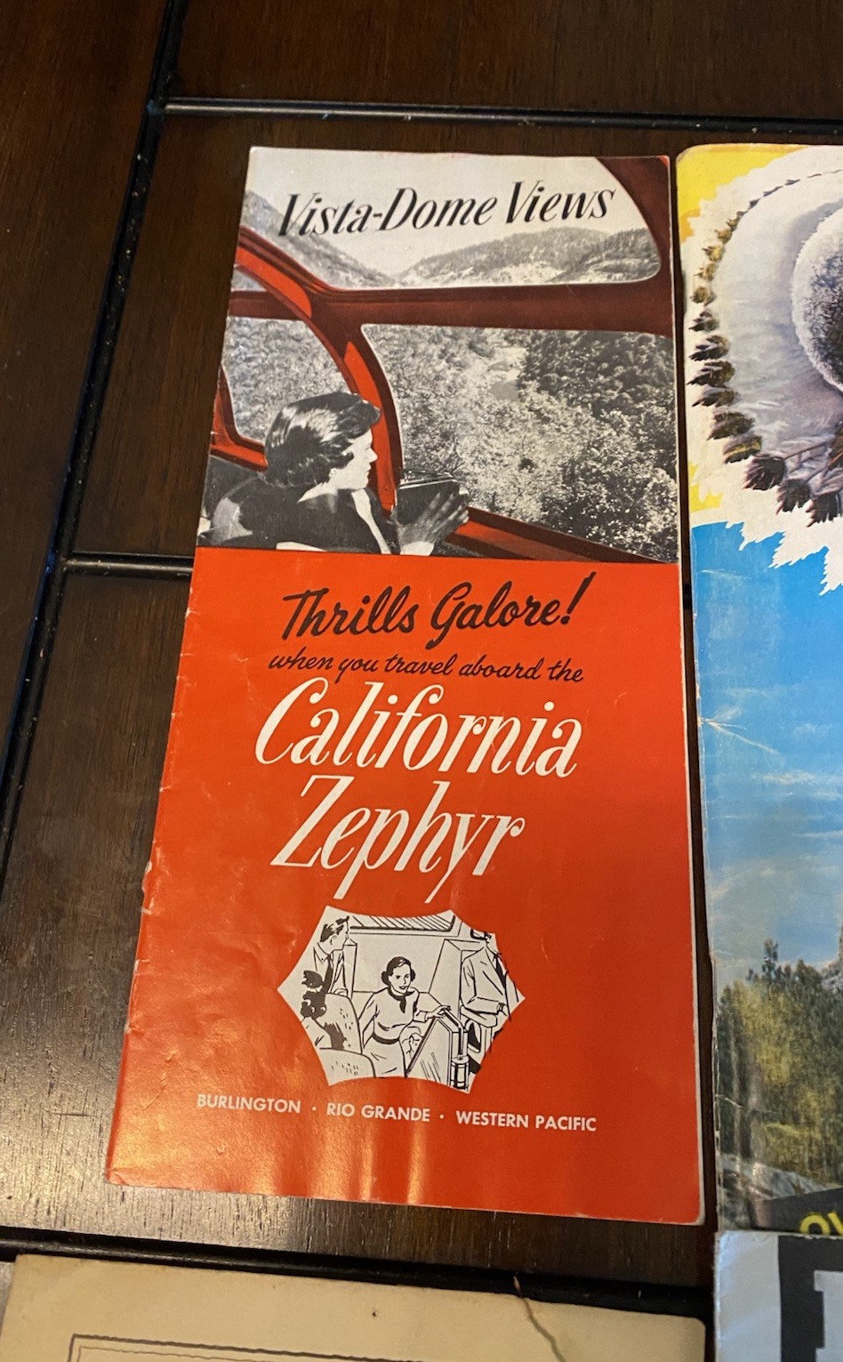 Vintage Lot Of 9 Western United States Travel & State Park Brochures/ 30s – 50s