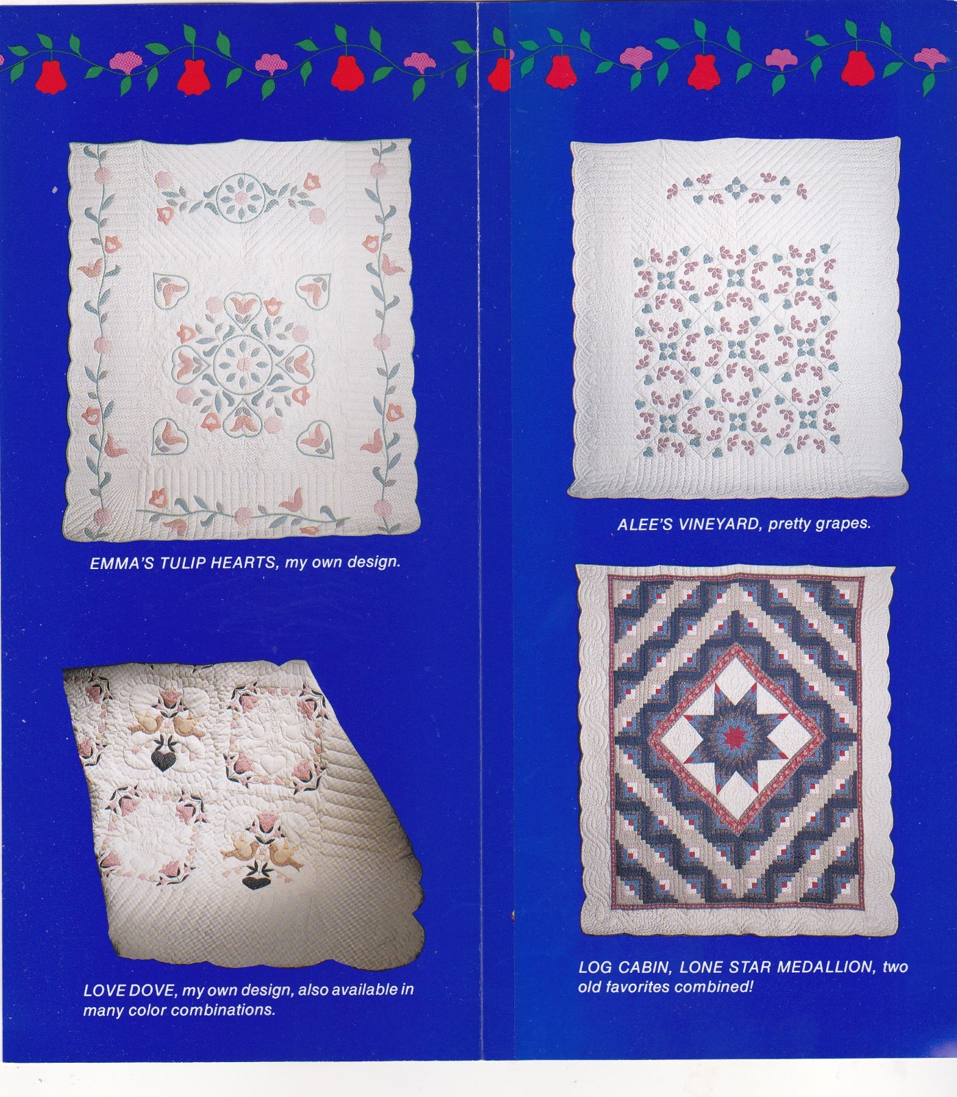 c1990 Witmer Quilt Shop New Holland Pennsylvania Brochure