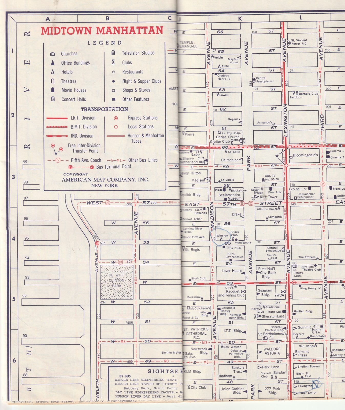 1965 This Is New York Guide Map Book New York World’s Fair Long Island