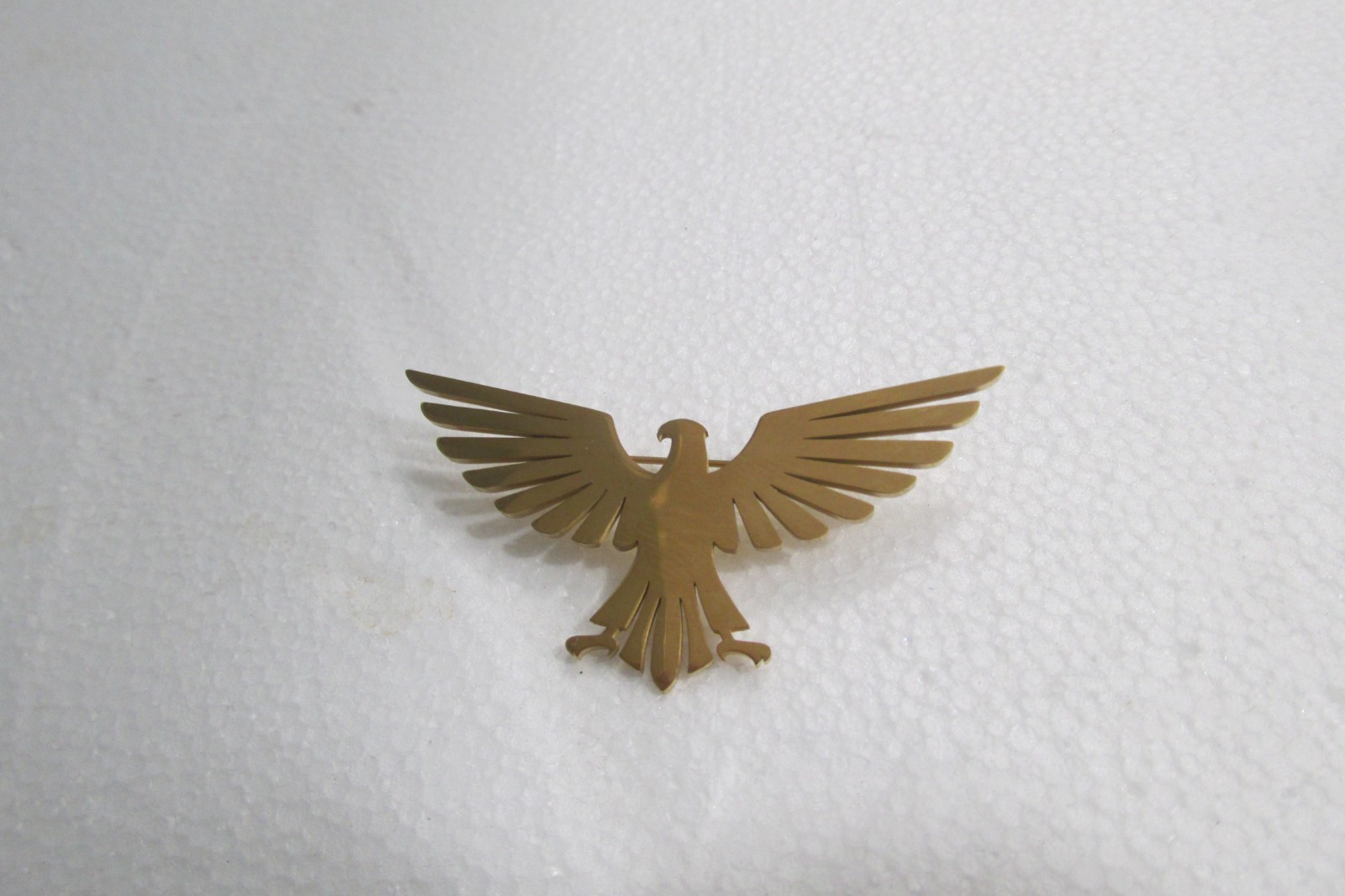 Eagle Stainless Steel Hat Pin Badge Broach – Gold