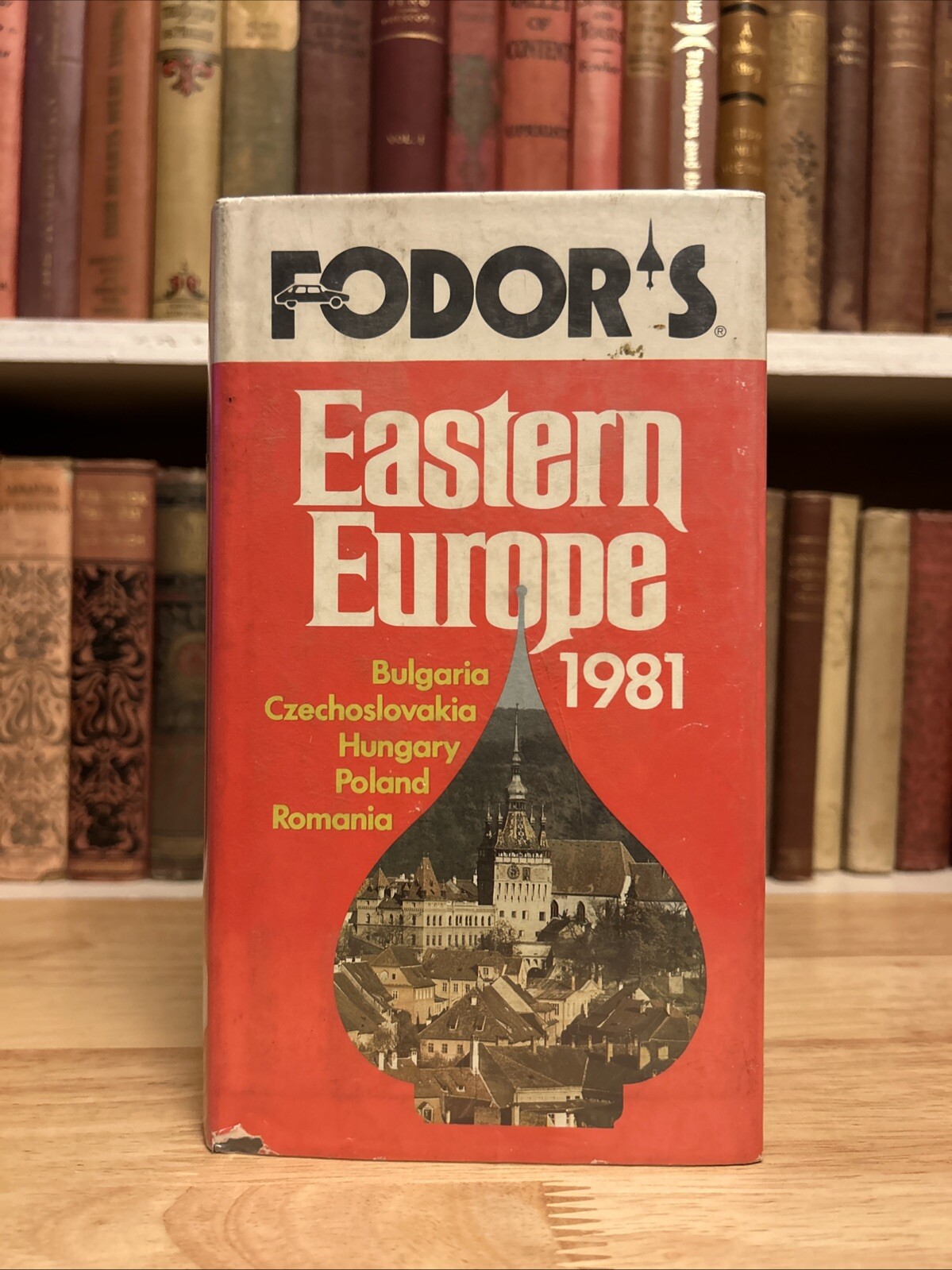 FODOR’S EASTERN EUROPE 1981 HCDJ Ex-Lib Vintage Travel Guide