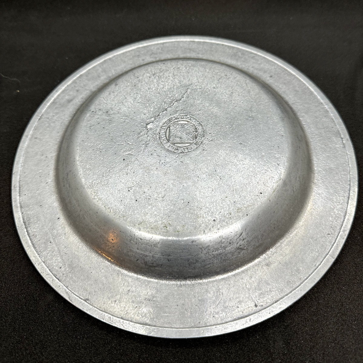 Pewter Plate commemorating “State of Oregon 1859” by Old Mill Ent. VINTAGE