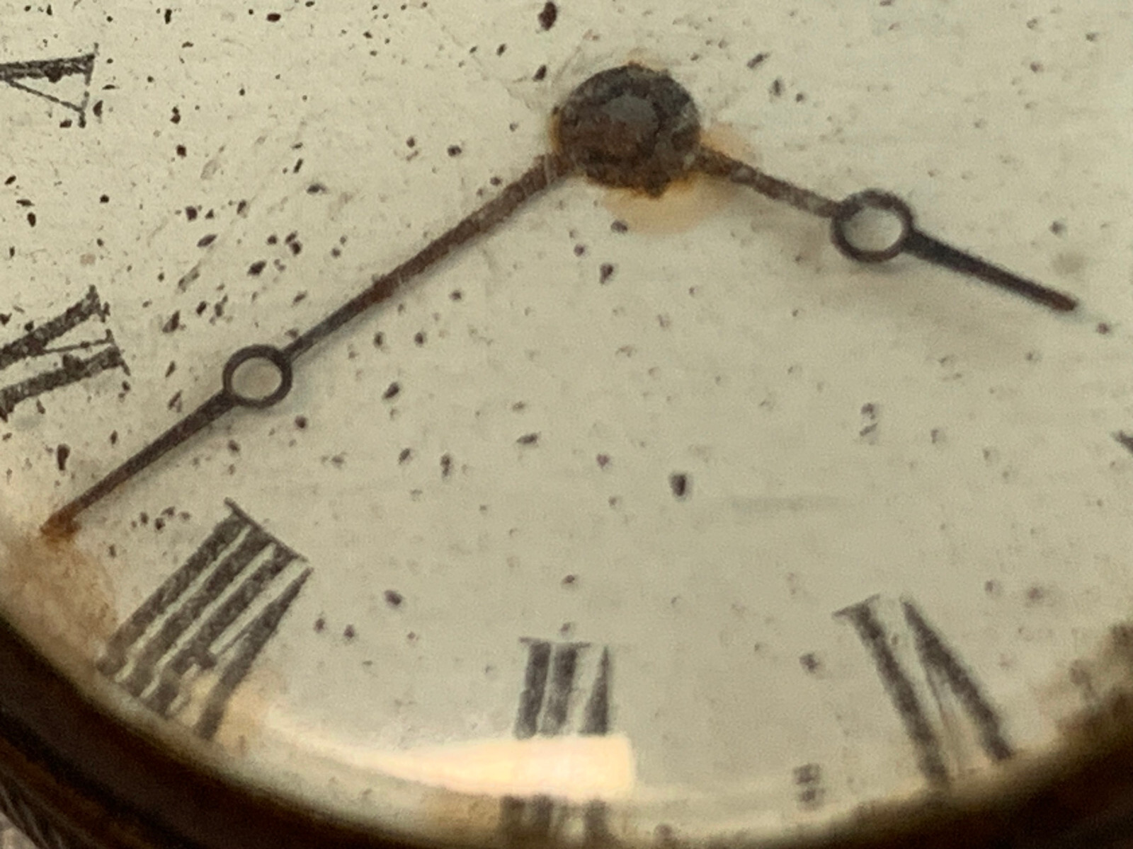1876 Centennial Exhibition Faux Pocket Watch Souvenir Fob Pendant Main Building