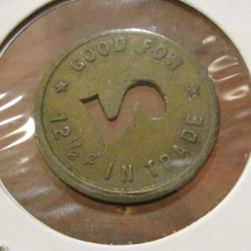 Vintage Hemenway & Moser Odgen, UT 12-1/2c Trade Token – Utah