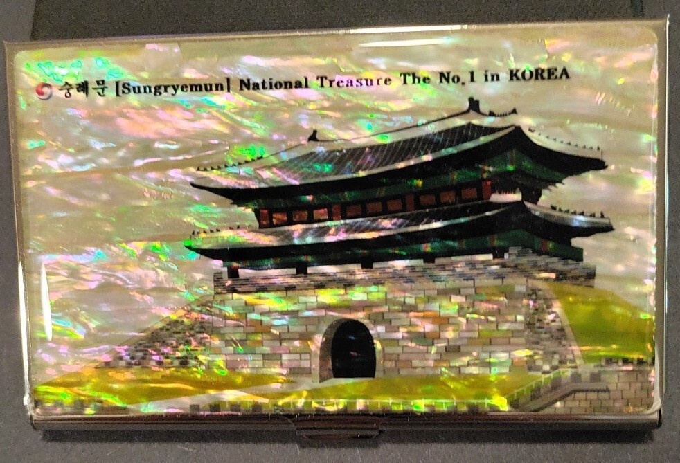 Korean Souvenir Business Card Case??