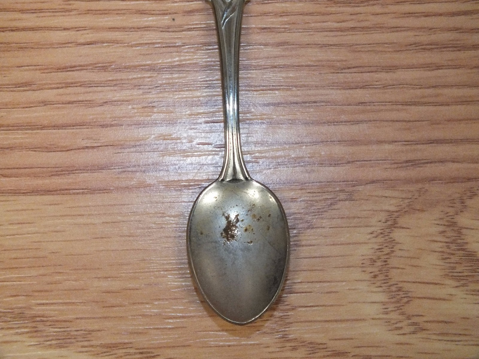 Generic/Unbranded Connecticut State Silver Toned Collectible Pewter Spoon *READ*