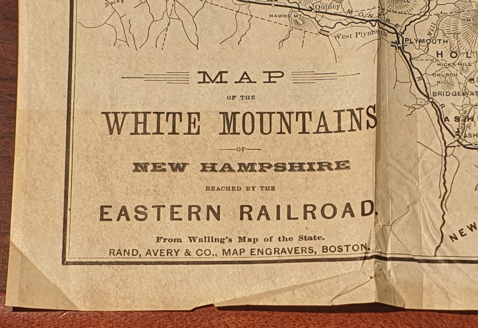 Original August 1880 Granite Monthly New Hampshire Vol III No. 11 w/Fold-Out Map