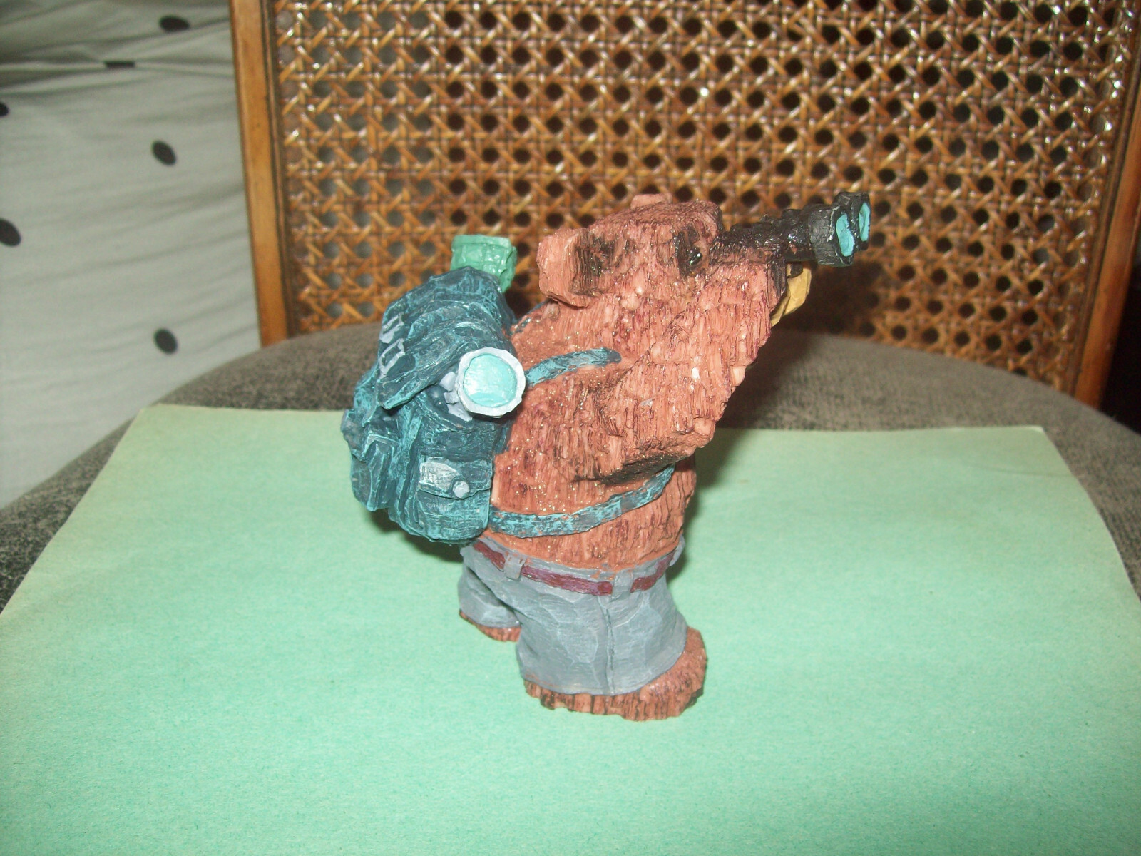 NATURE’S CHARACTERS BY COLLECTION CIRCLE- BEAR TRAVELER FIGURINE STATUE