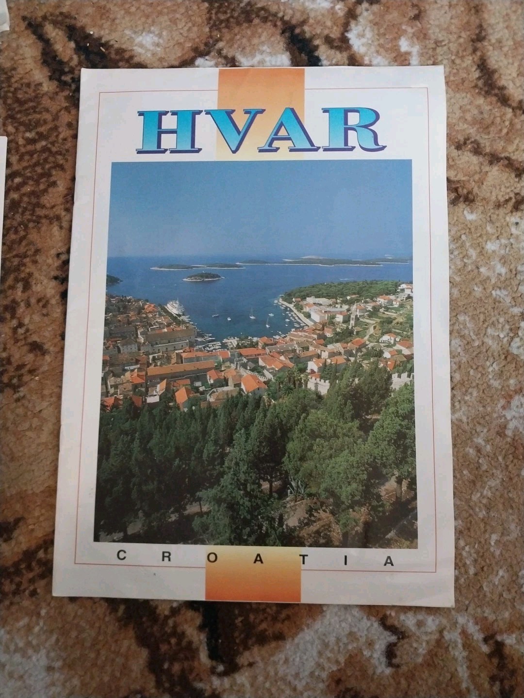 Vintage VTG LOT OF 3 Croatia Tourist TRAVEL GUIDE BOOK Europe RARE HVAR HTF OOP