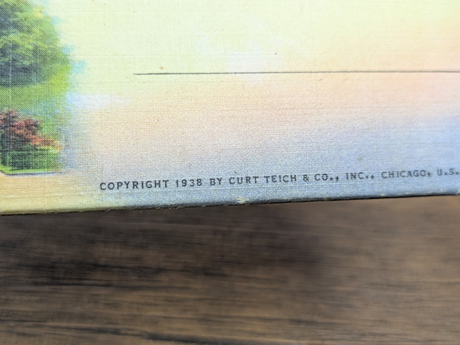 Vintage – 1938 Columbus Ohio Souvenir Postcard Photo Folder