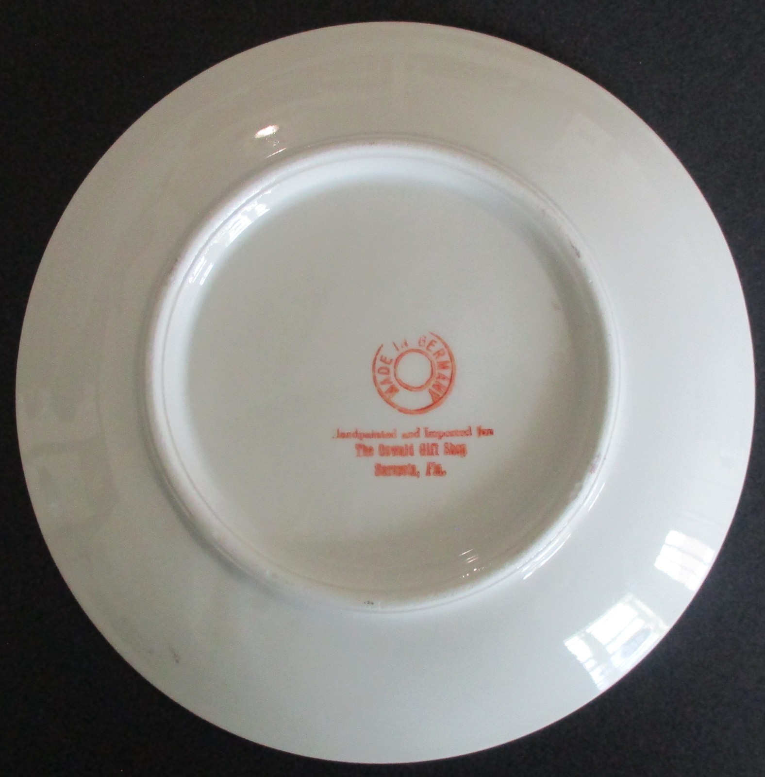 Early 20th Century Souvenir Dish Mira Mar Hotel Ringling Museum Sarasota Florida