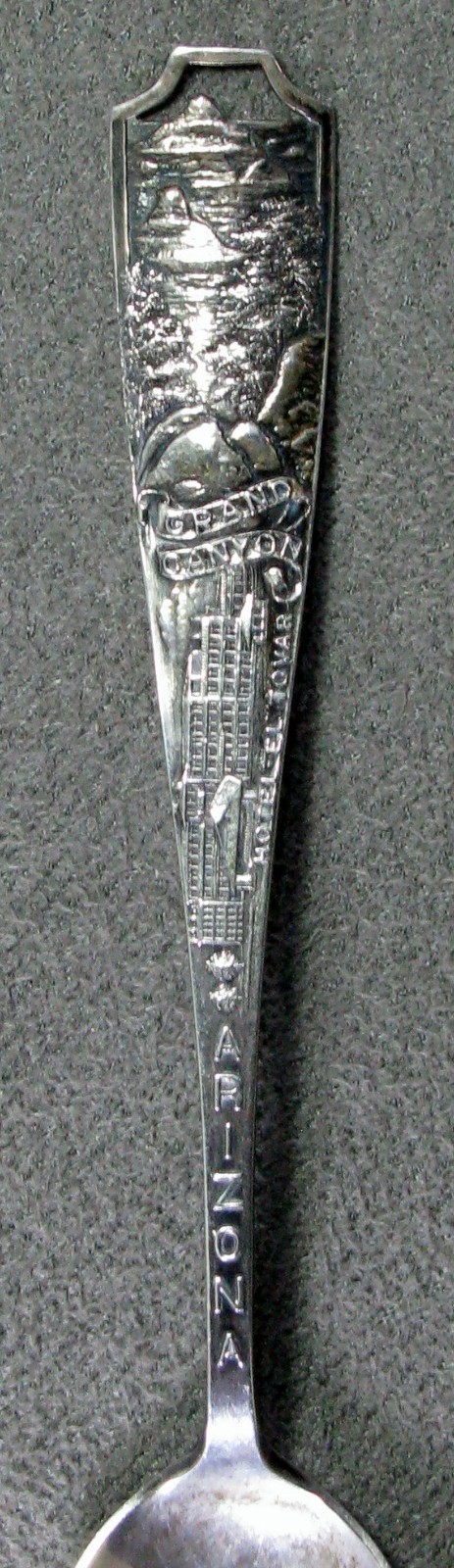 Sterling Silver Souvenir Coffee Spoon Grand Canyon Hotel Tovar Hopi House