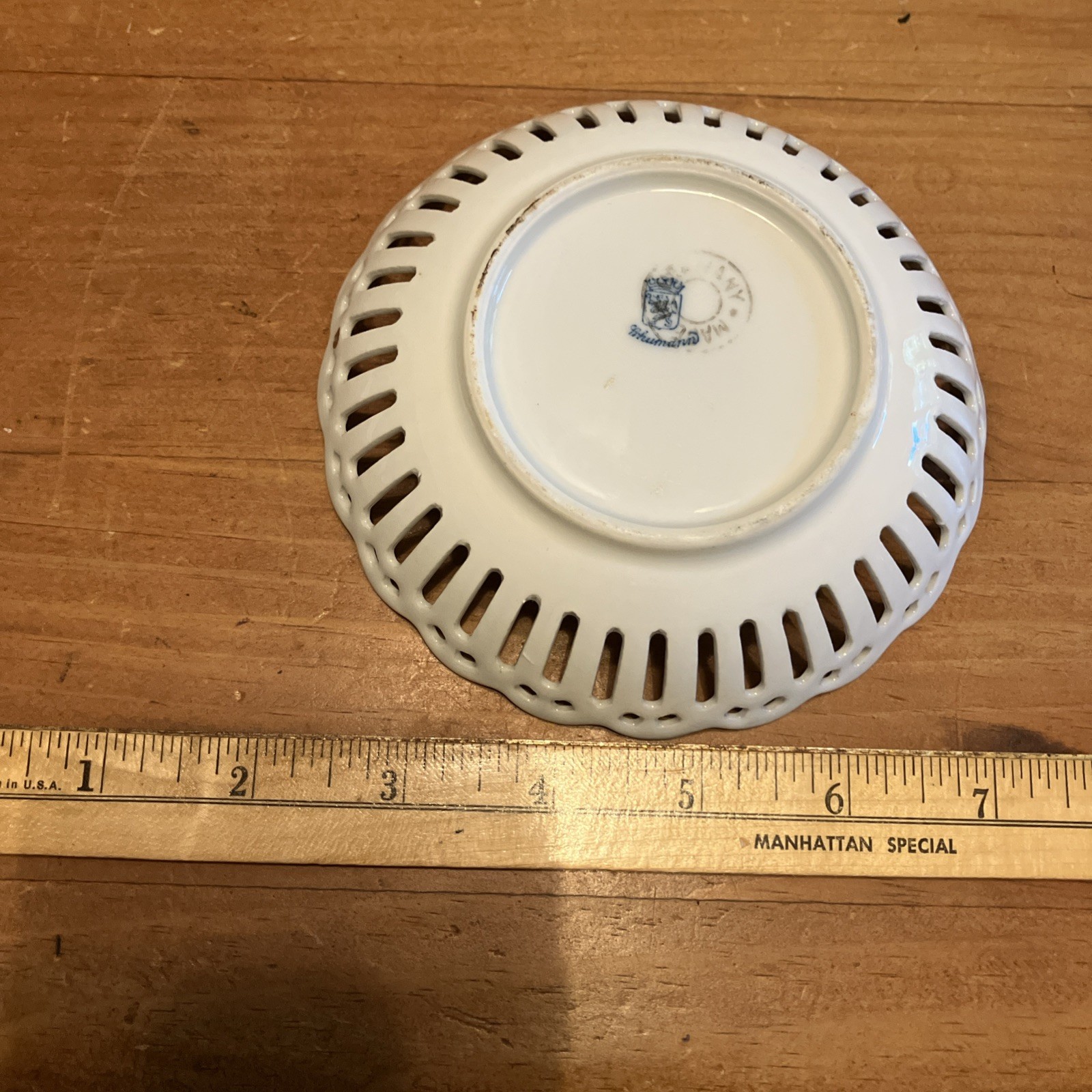 Antique Germany Souv ROCHESTER NY Sibley Lindsay & Curr Co Building 4 3/4” Dish