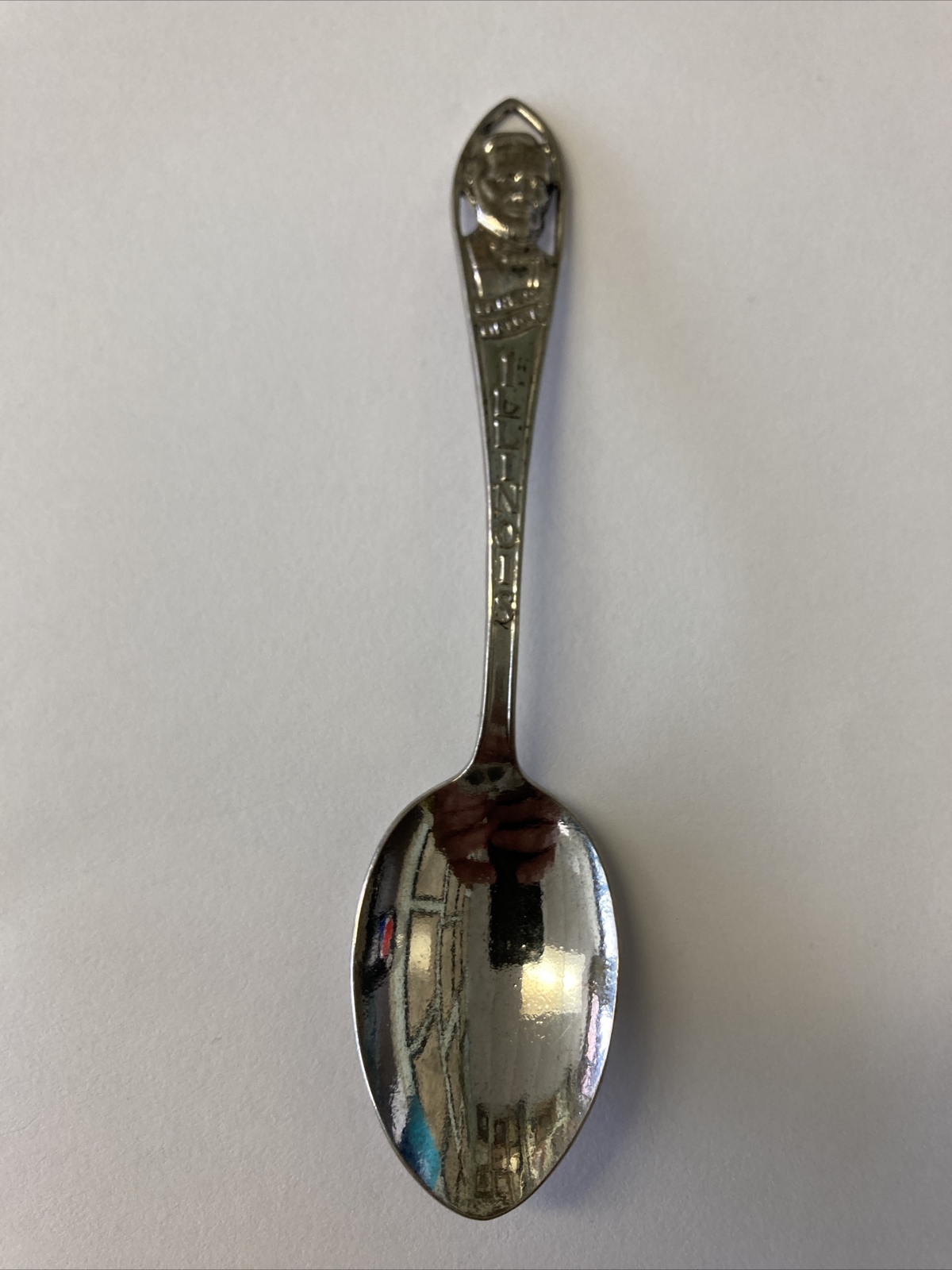 Vintage Souvenir Spoon US Collectible Illinois Land Of Lincoln