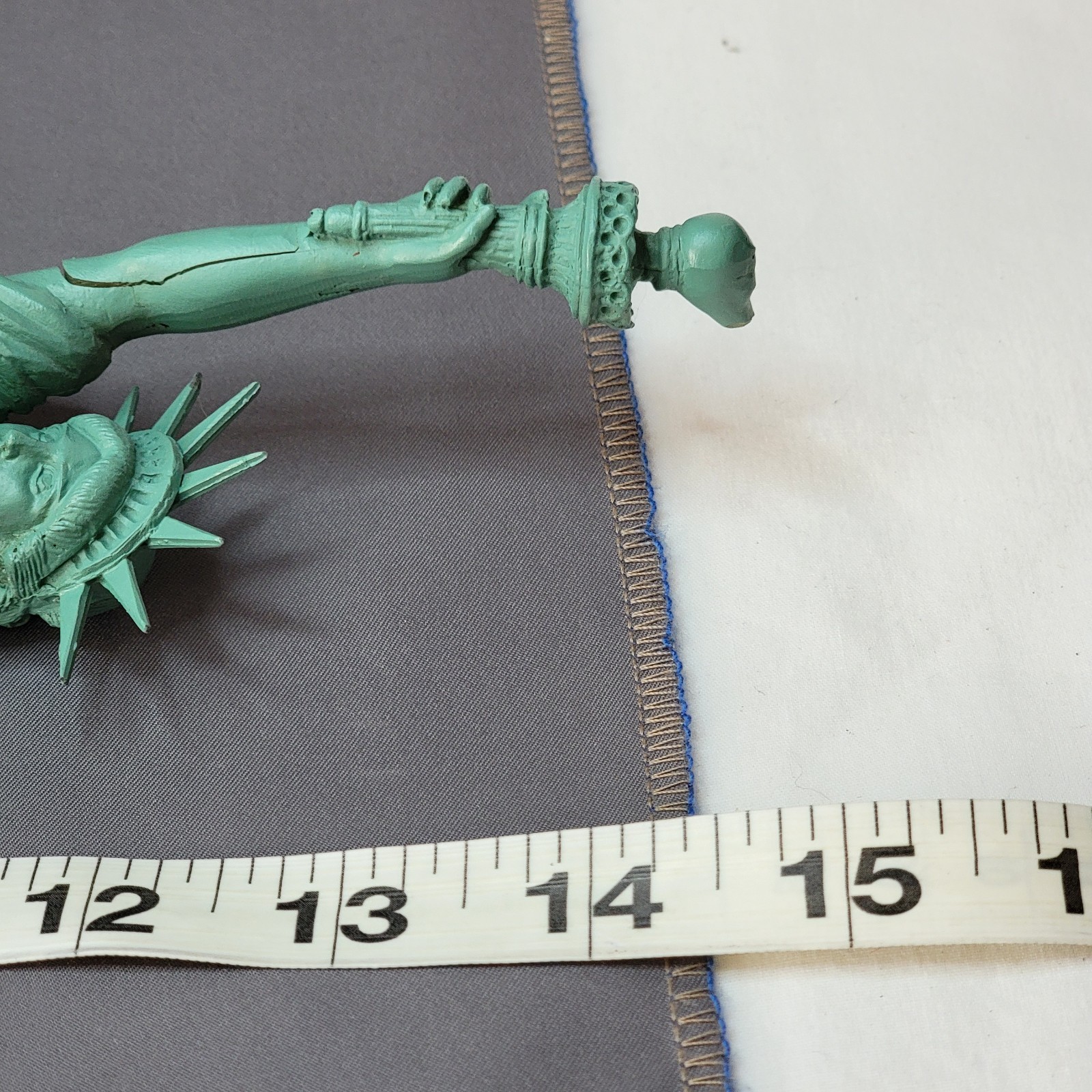 1982 SL/EIF INC Vtg 15” LADY Statue of LIBERTY 1984 Wang Jida New York