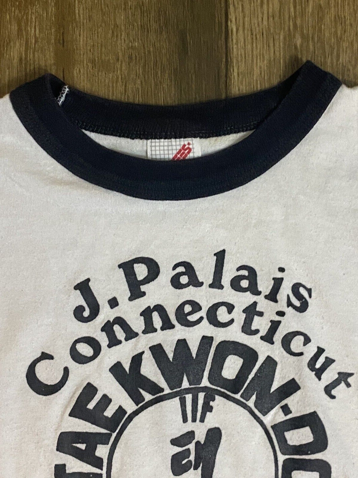 1988 Vintage J. Palais Tae Kwon Do Championship T Shirt Martial Arts Connecticut
