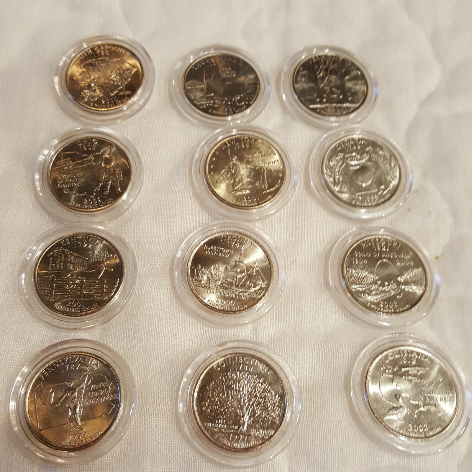 1999 – 2003 22 United States State Commemorative Coins East Coast See List