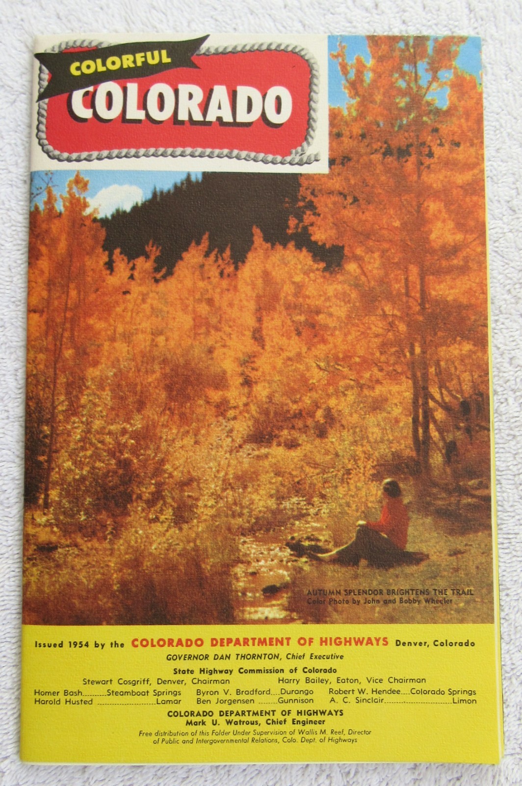 5 Colorful Colorado Souvenir Travel Guides Maps Place Scenes 1941 1950’s Books