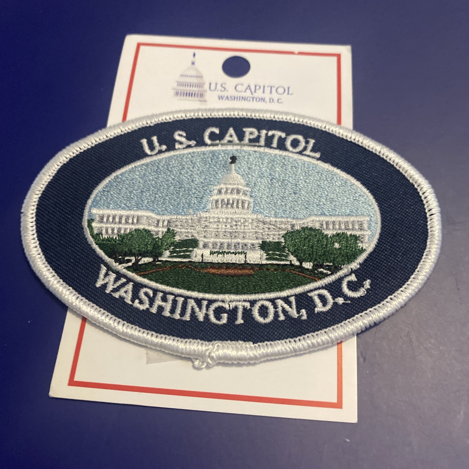 U.S. CAPITOL Washington DC Iron On Patch