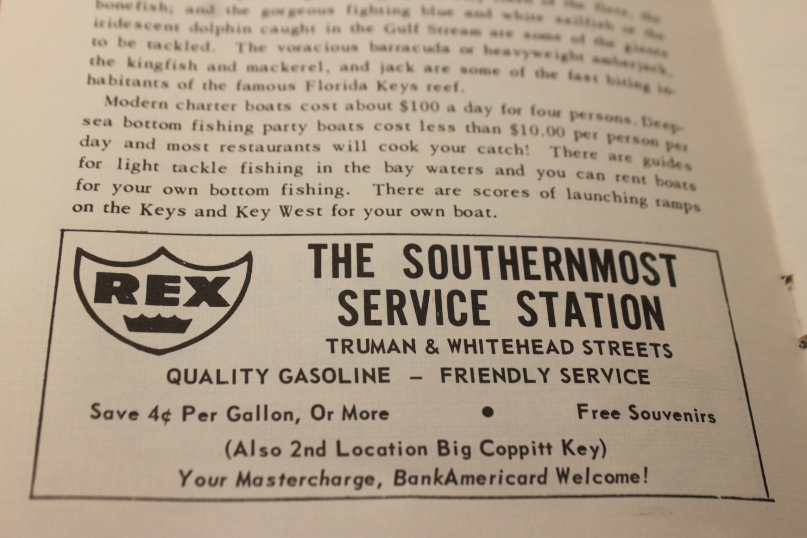 1950’s Key West Florida Travel Guide