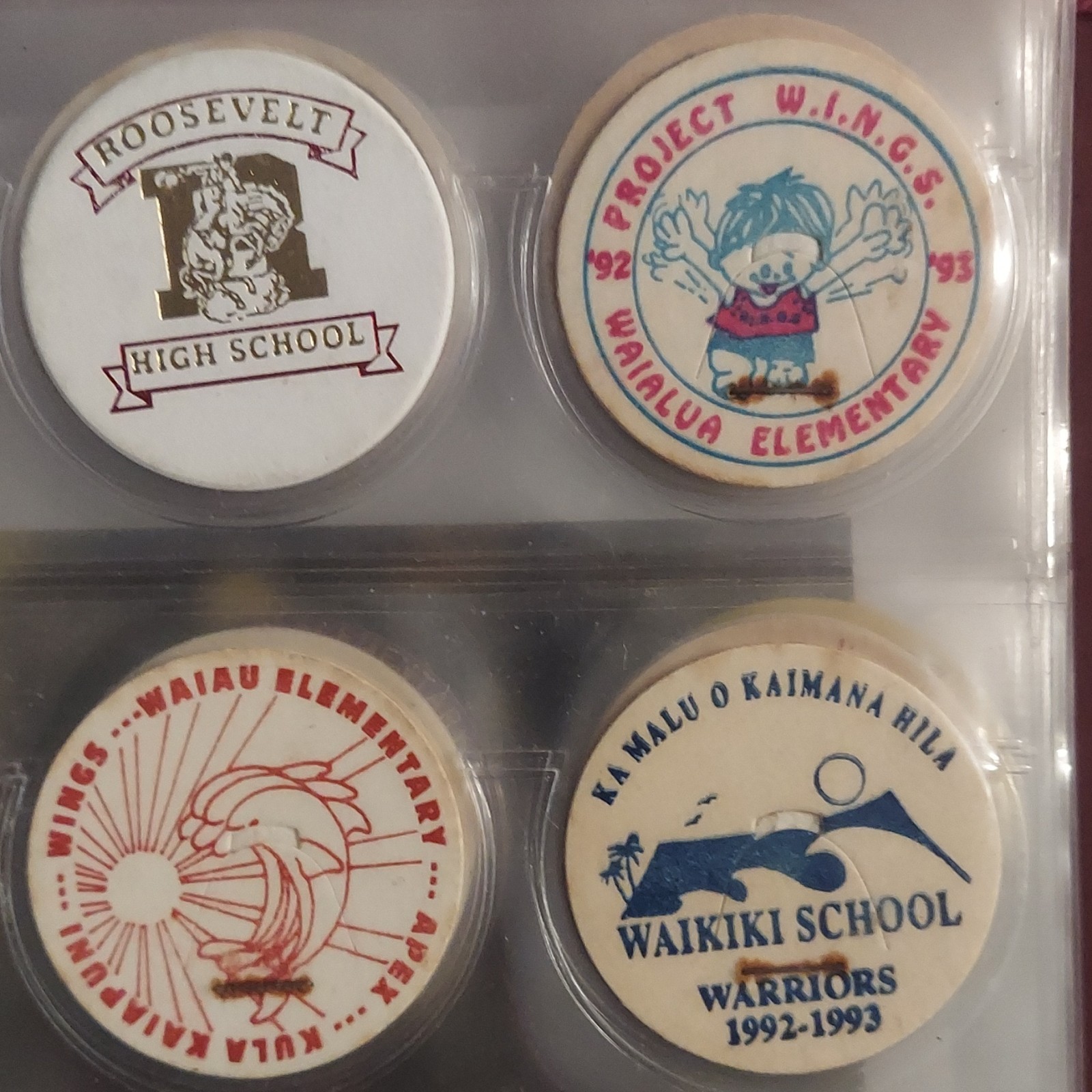 “RARE” Hawaiian School POG Collection 1992-1993 oahu, Waialua ,Waianae 20ct