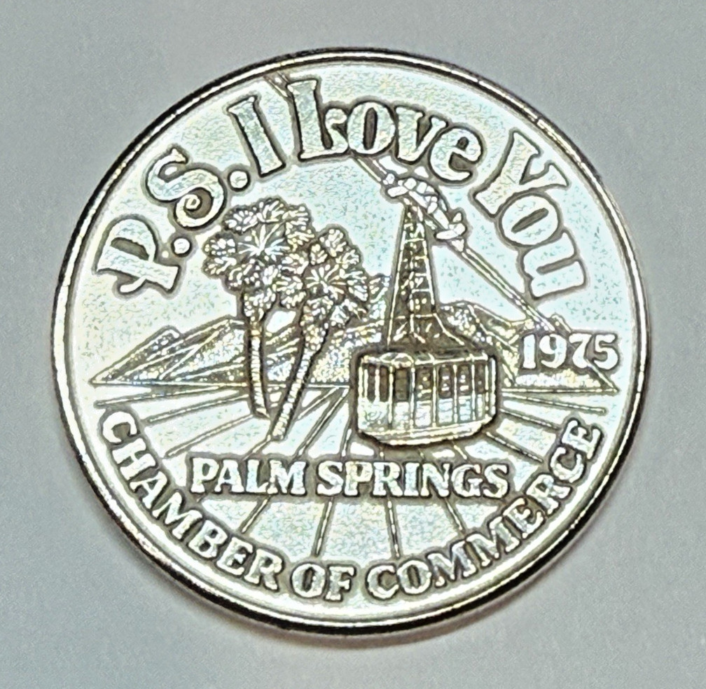 1975 Palm Springs Chamber of Commerce 3-Coin Commemorative Set – 999 Fine Silver