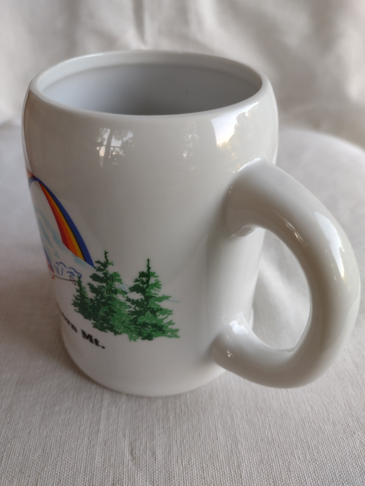 Vintage Big Powderhorn Mountain Ski Resort, U.P. Michigan Mug & Shot Glass