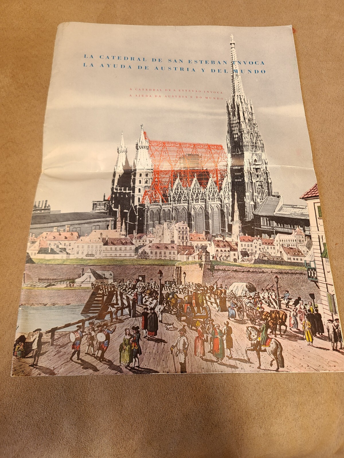 St. Stephan’s Cathedral Vienna Austria History Booklet Vintage 1960s